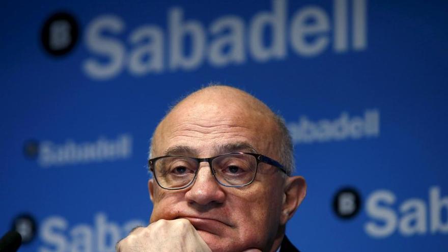 Josep Oliu, presidente de Banco Sabadell.