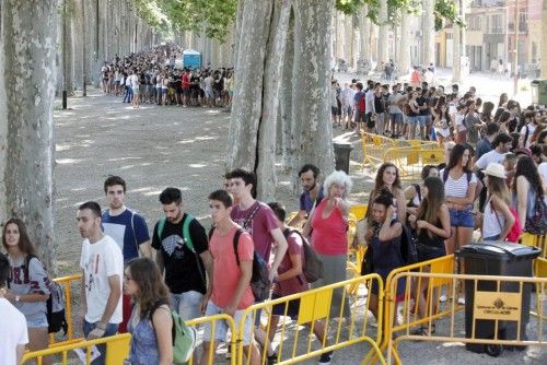 Primer dia del càsting de «Joc de Trons» a Girona