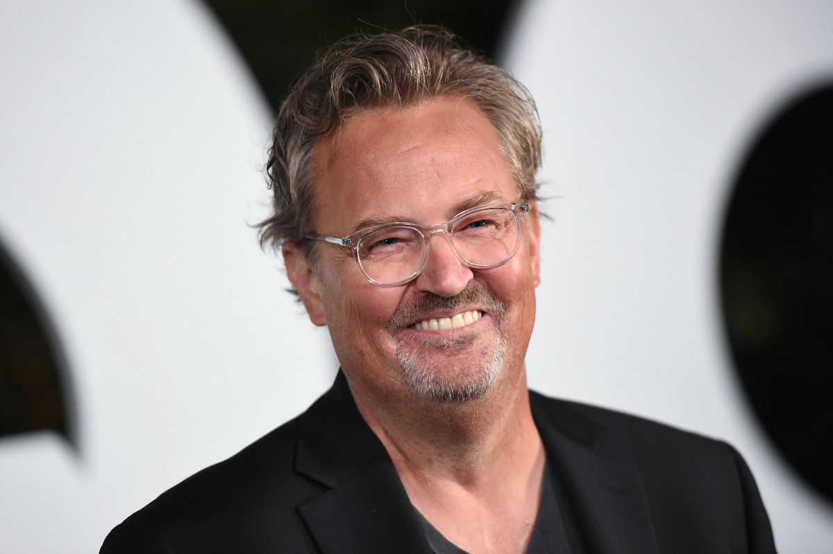 El actor Matthew Perry