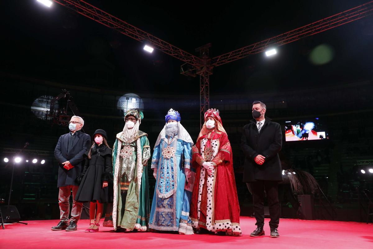 La Cabalgata de Reyes en la Plaza de Toros