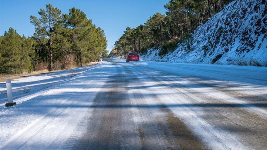 Los problemas de nieve en Teruel dejan sin colegio a 238 escolares