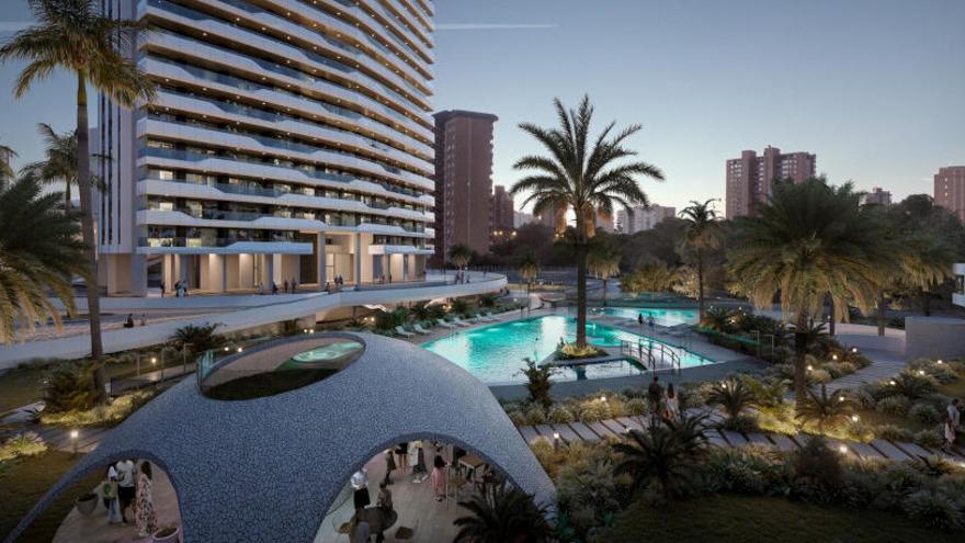 Adjudican a Ecisa un rascacielos en Benidorm de 196 apartamentos