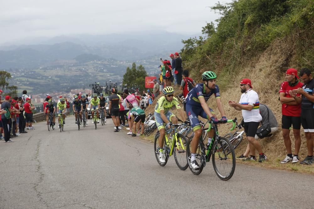 Vuelta Ciclista España, subida al Naranco