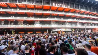 Jamás dejaría vacío Mestalla para protestar: siempre dentro