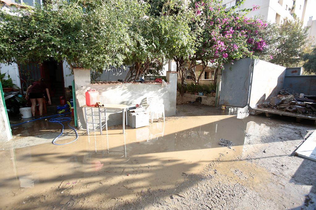 Estas son las imágenes que deja la DANA a su paso por Águilas