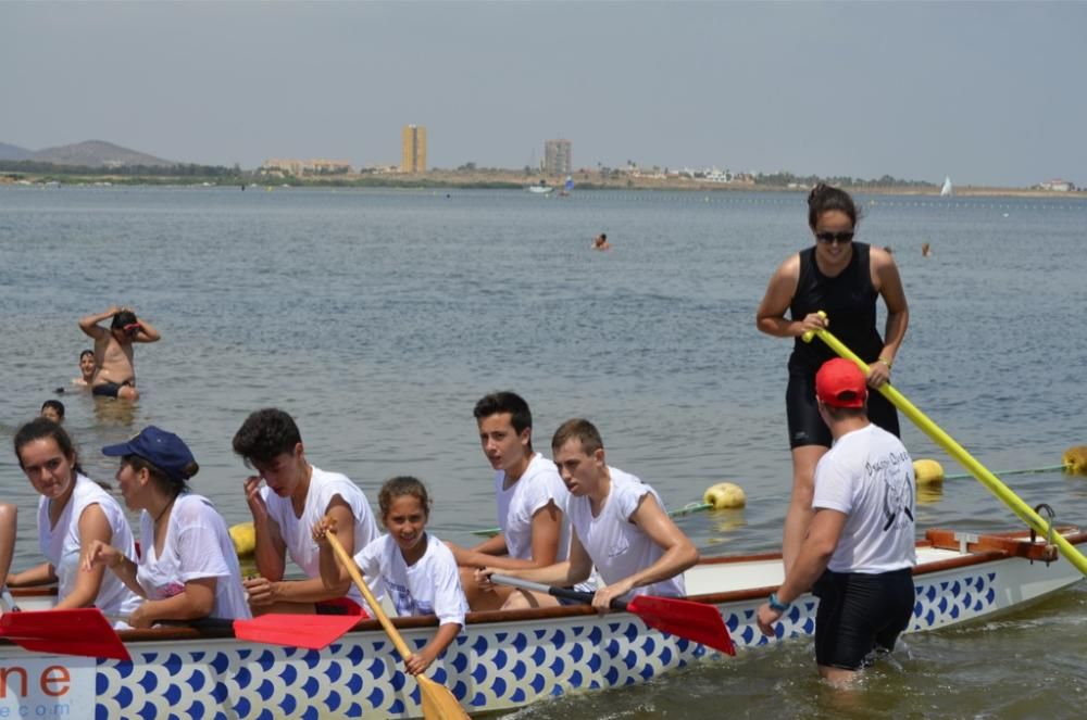 Liga Autonómica de Piragüismo en Playa Paraíso