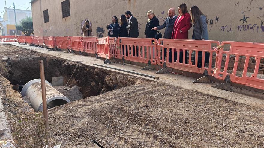 El Gobierno regional refuerza el saneamiento en La Unión para hacer frente a futuras lluvias torrenciales