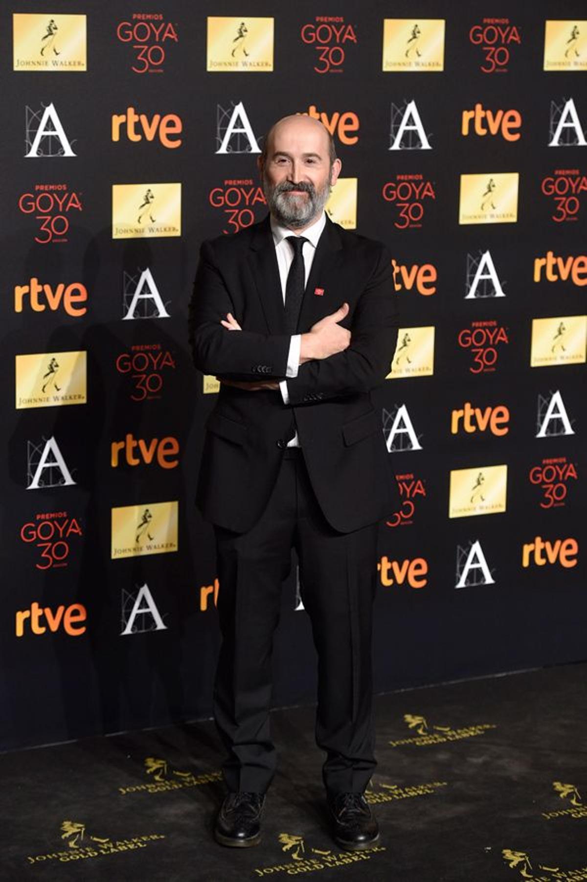 Cena de los nominados a los Goya 2016: Javier Cámara