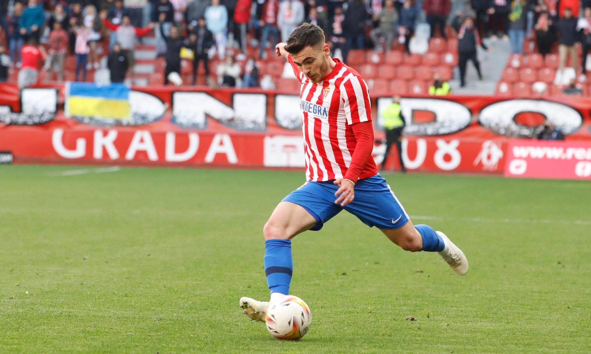 Sporting - Zaragoza, en imágenes