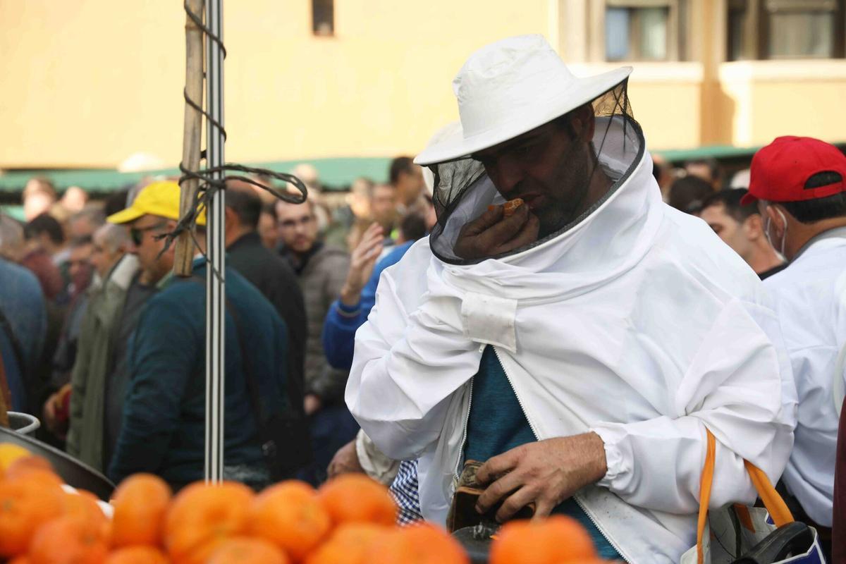 Protestas del campo malagueños, tras la firma del acuerdo Mercosur