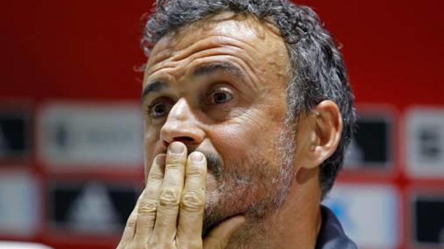 Luis Enrique:  «No hay comparación con el Barcelona»