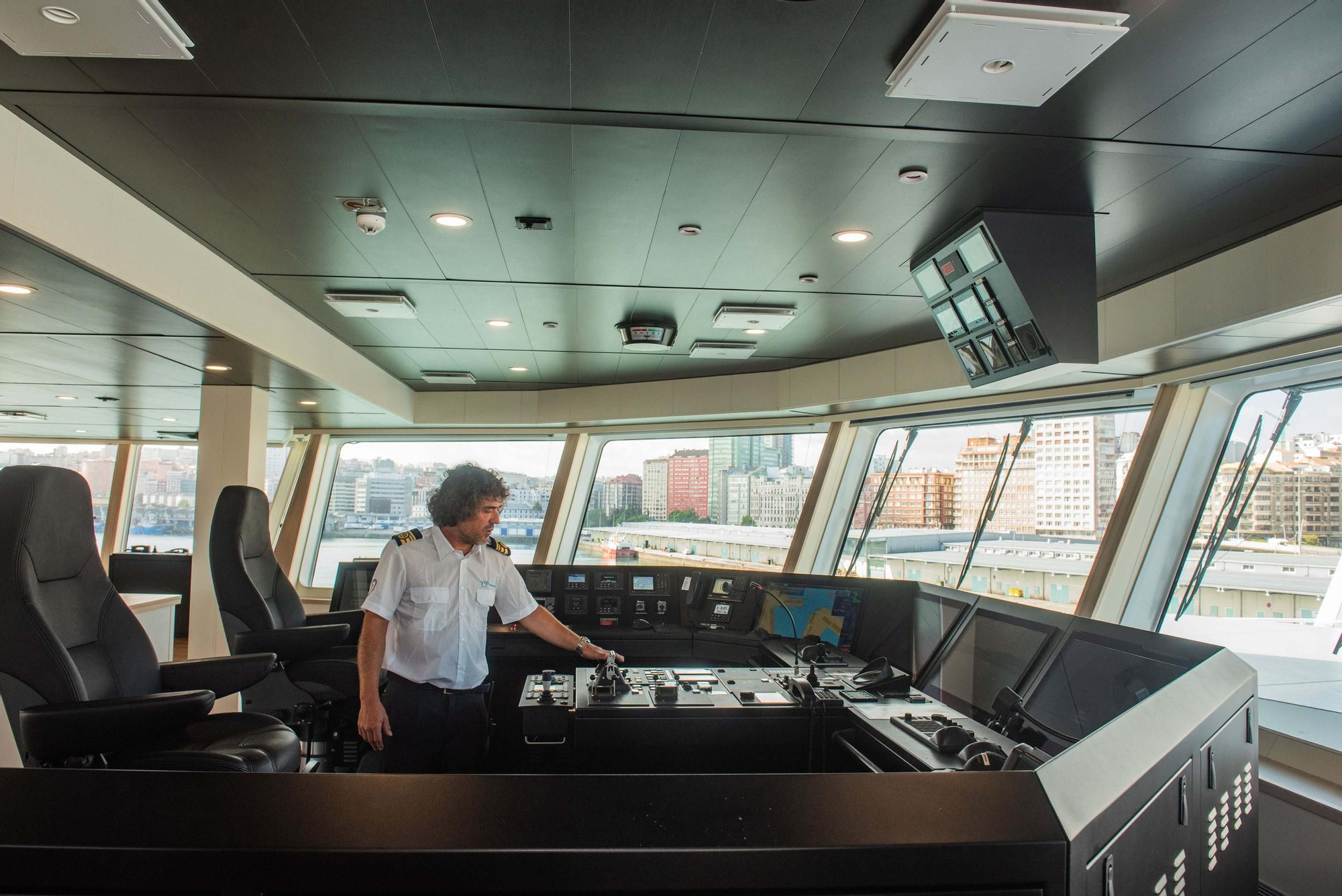 El buque oceanográfico ‘Odón de Buen’ visita A Coruña