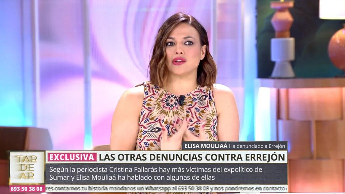 Elisa Mouliáa en 'TardeAR'