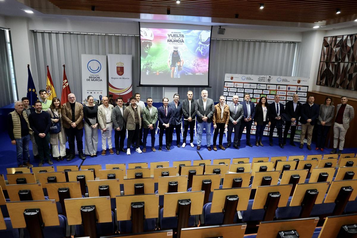 Presentación oficial de la Vuelta Ciclista a la Región de Murcia 2026