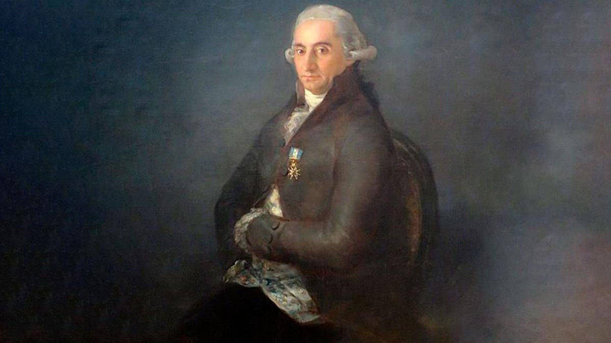 Retrato de Ramón de Posada pintado por Goya.
