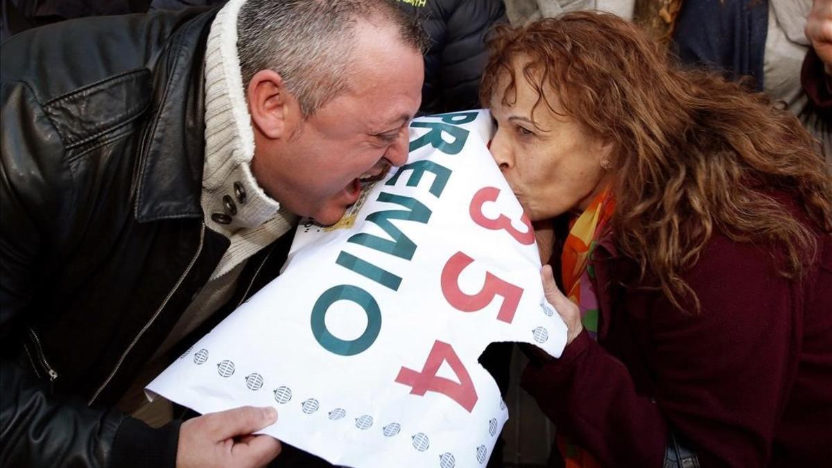 Beso primer premio Niño