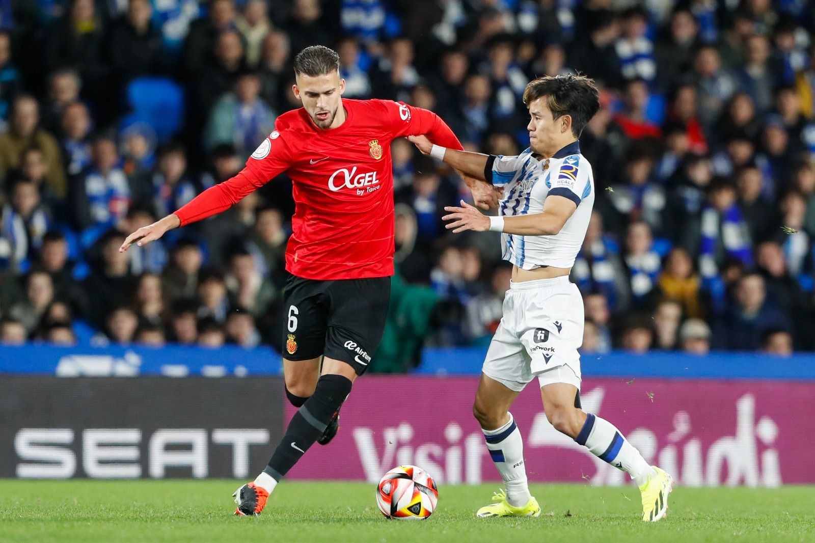 Copa del Rey | Real Socedad- RCD Mallorca: Las mejores fotos de la emocionante semifinal de Copa del Rey