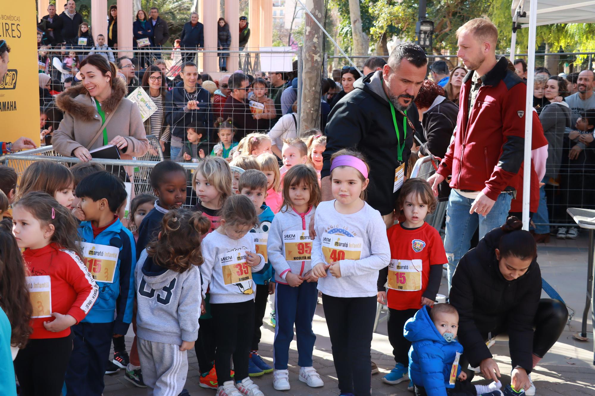 Las mejores imágenes de la maratón infantil en Castelló