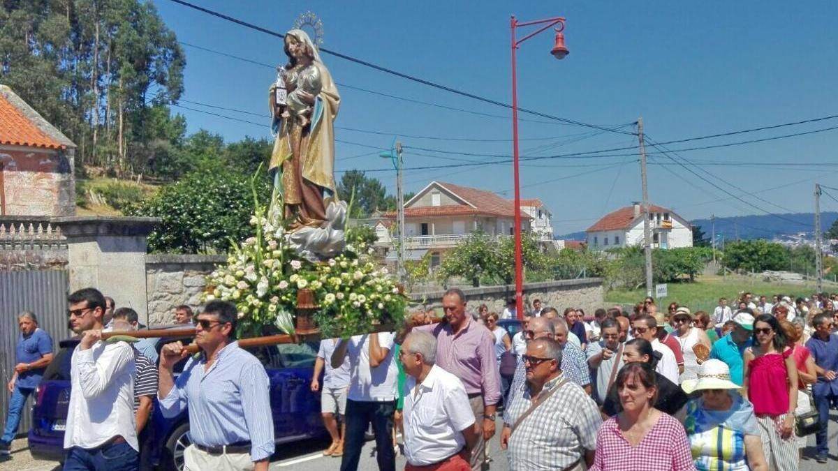 Procesión del Carmen en Marín. // S. Álvarez