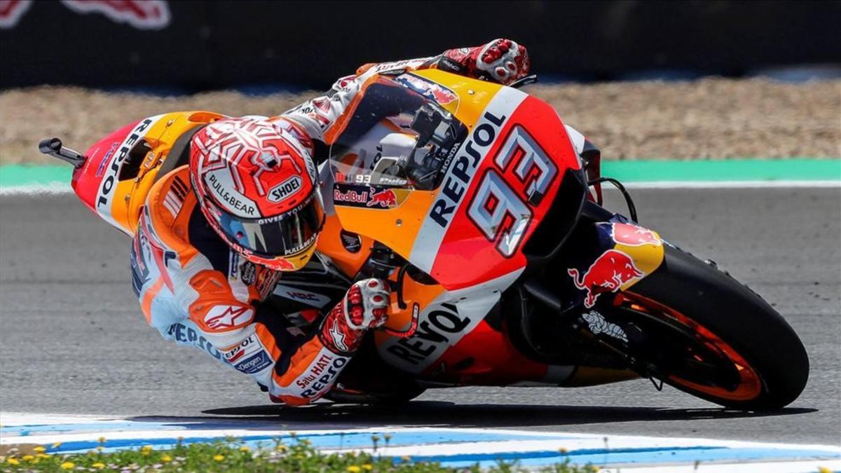 Márquez, listo para rodar en Le Mans