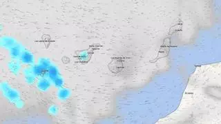 La Aemet anuncia precipitaciones y vientos moderados en Tenerife este martes