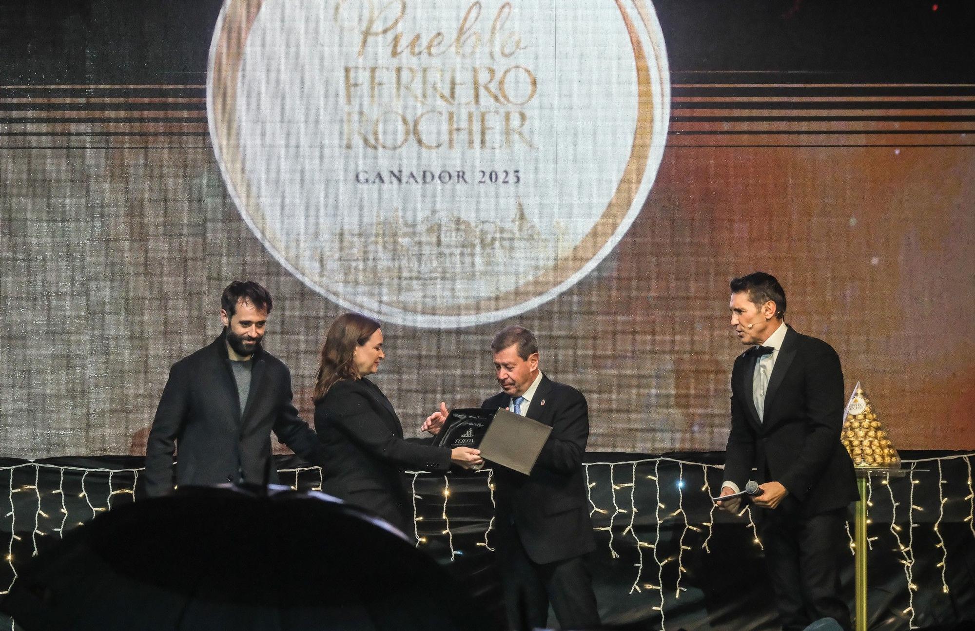 Encendido navideño de Tejeda