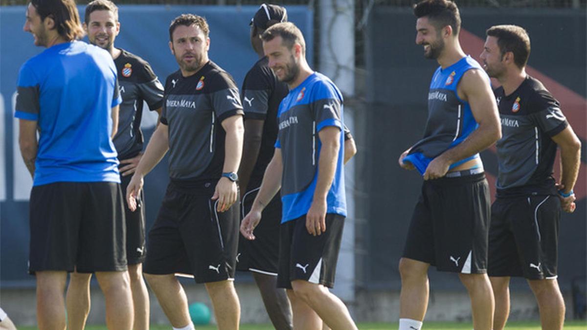 Sergio cuenta con el respaldo de sus jugadores para sacar el Espanyol adelante