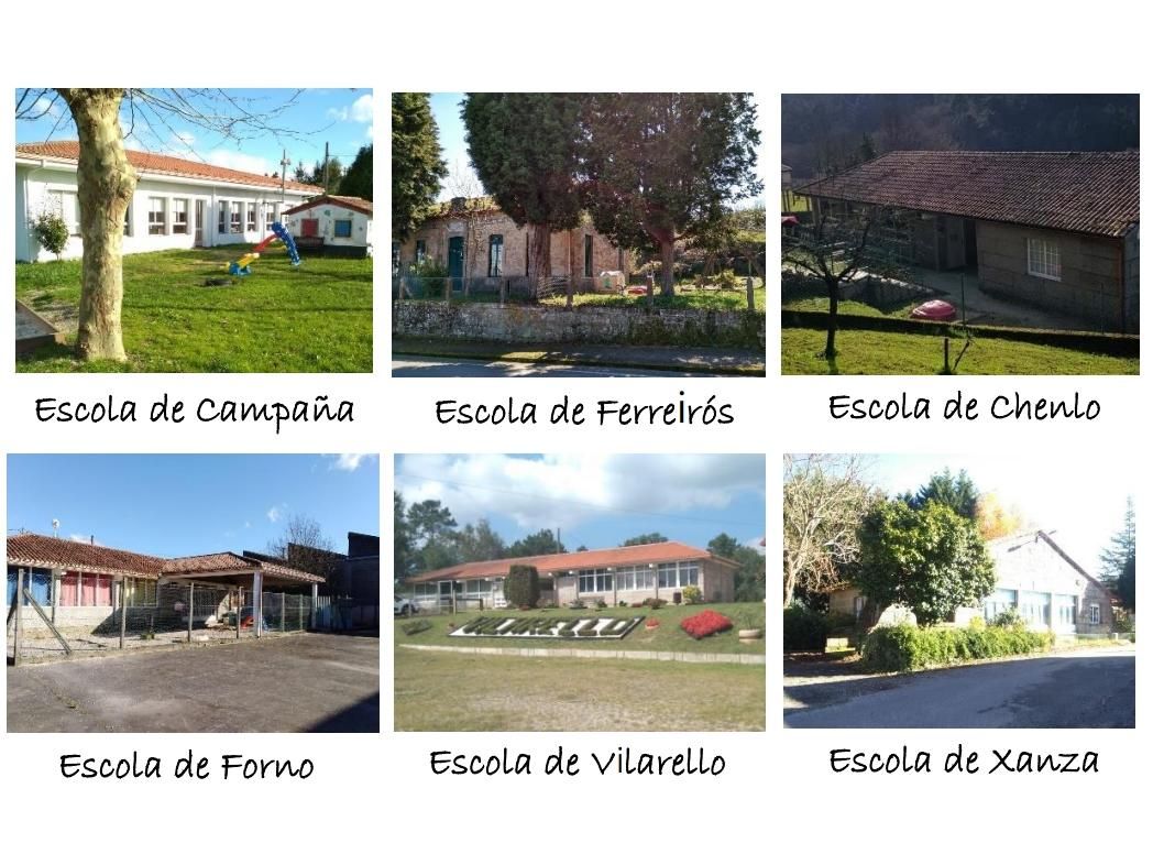 Las escuelas participantes.