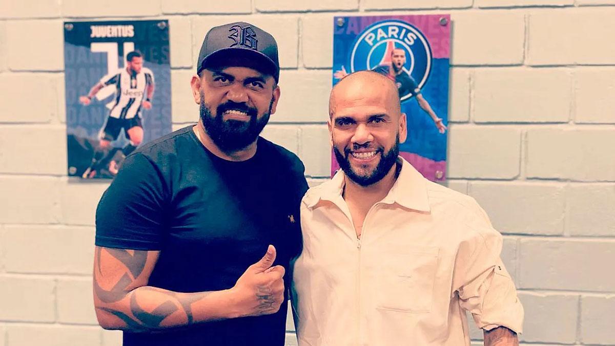 Ney Alves y Dani Alves.