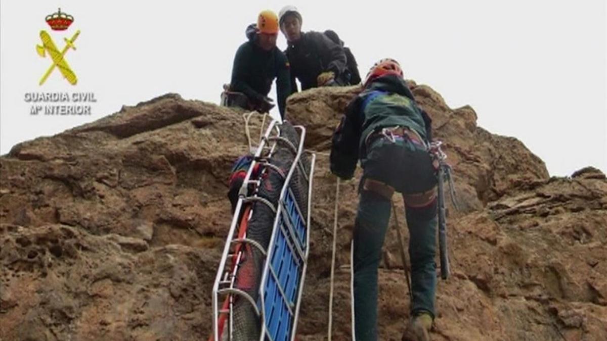 rescate de la guardia Civil