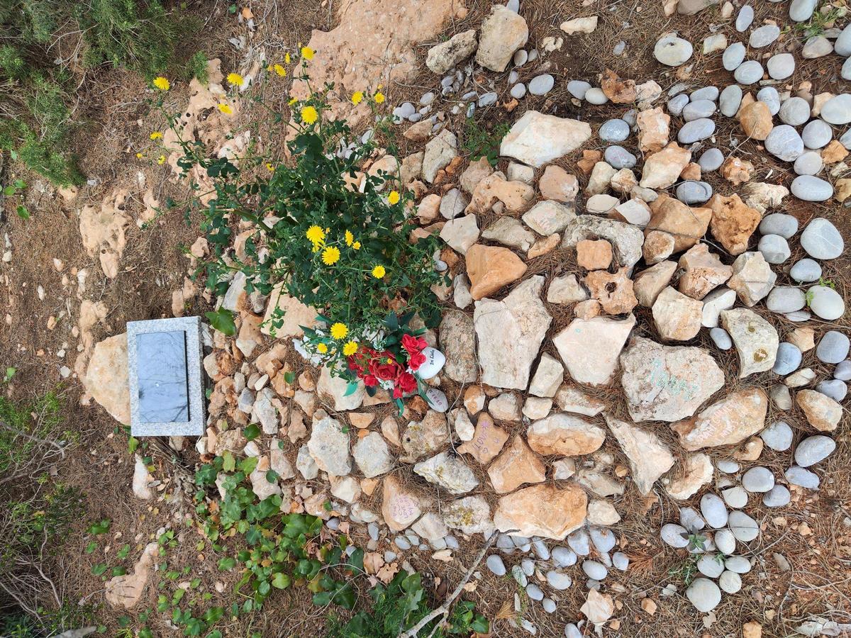 El cementerio ilegal de perros y gatos de sa Caleta en imágenes El cementerio ilegal de perros y gatos de sa Caleta en imágenes