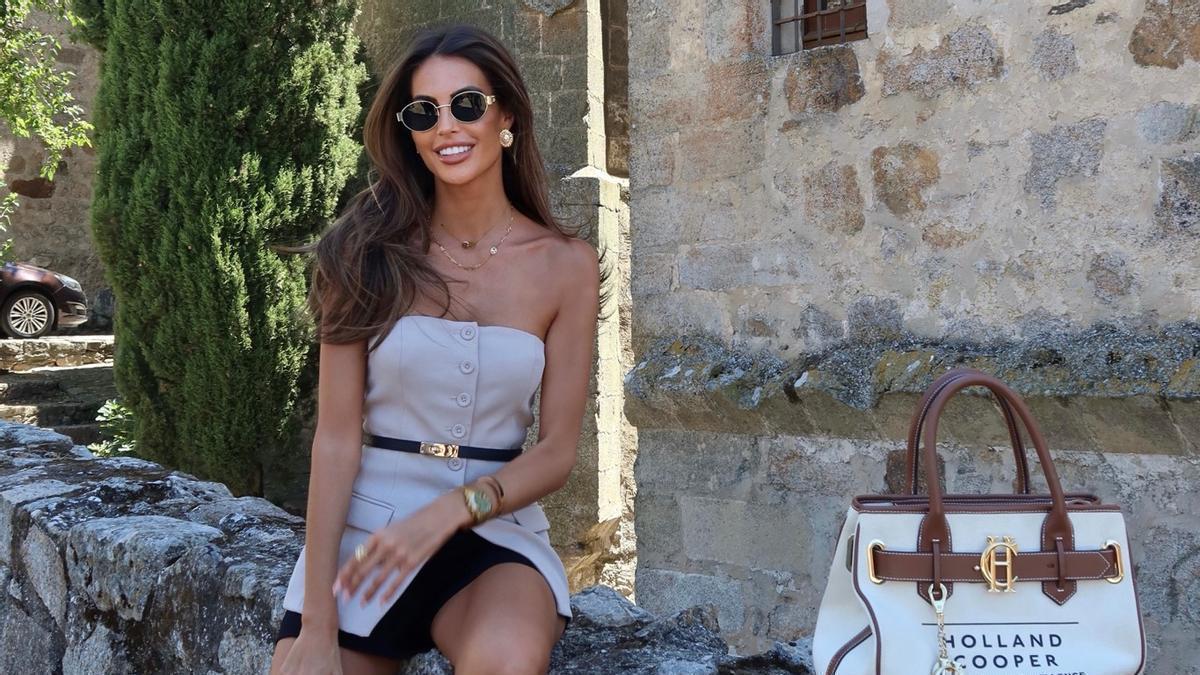 La influencer Noelia Bonilla en Cáceres.