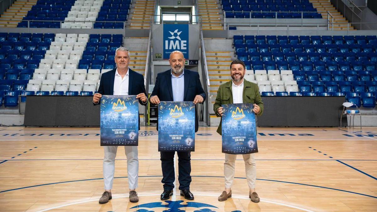 La ‘fiesta de Campeones’ de fútbol sala se ha presentado en Son Moix