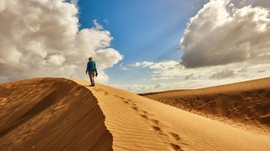 Siéntete en un mar de arena en las dunas más espectaculares de España