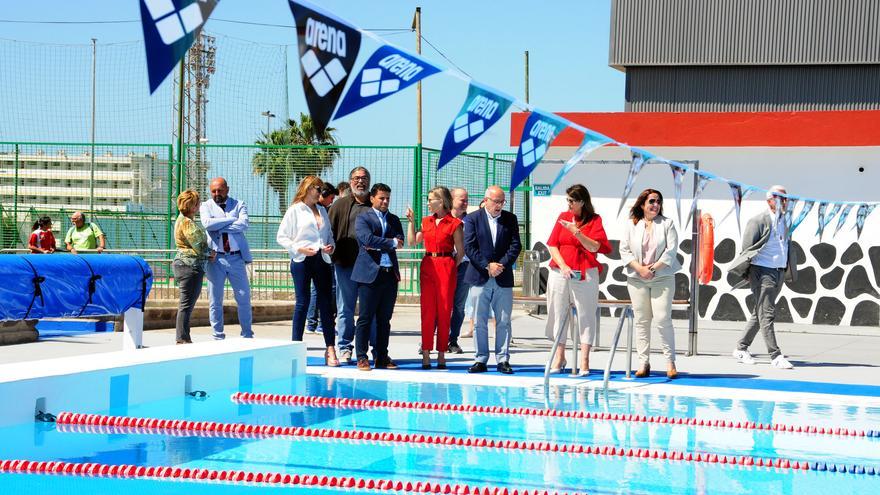 La piscina municipal de San Fernando de Maspalomas reabre tras la mejora de la climatización