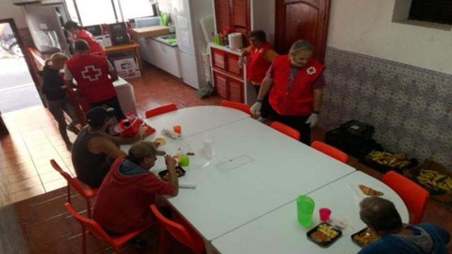 Comedor Social de Cruz Roja en La Laguna.