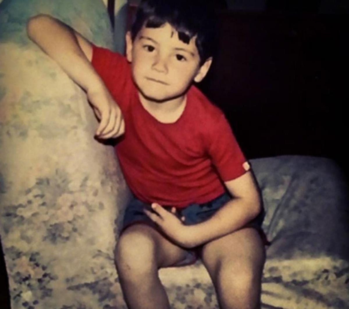Iker Casillas de pequeño