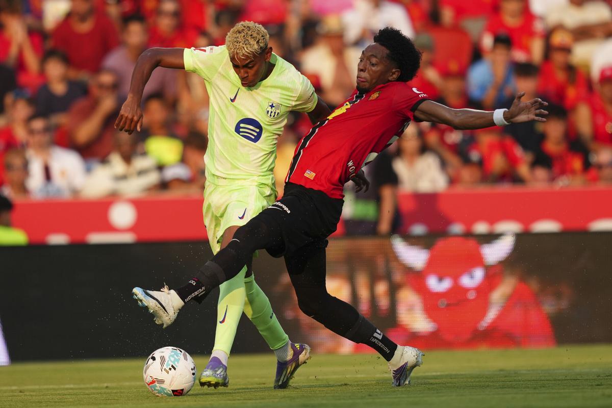LaLiga: Mallorca - Barcelona, en imágenes.