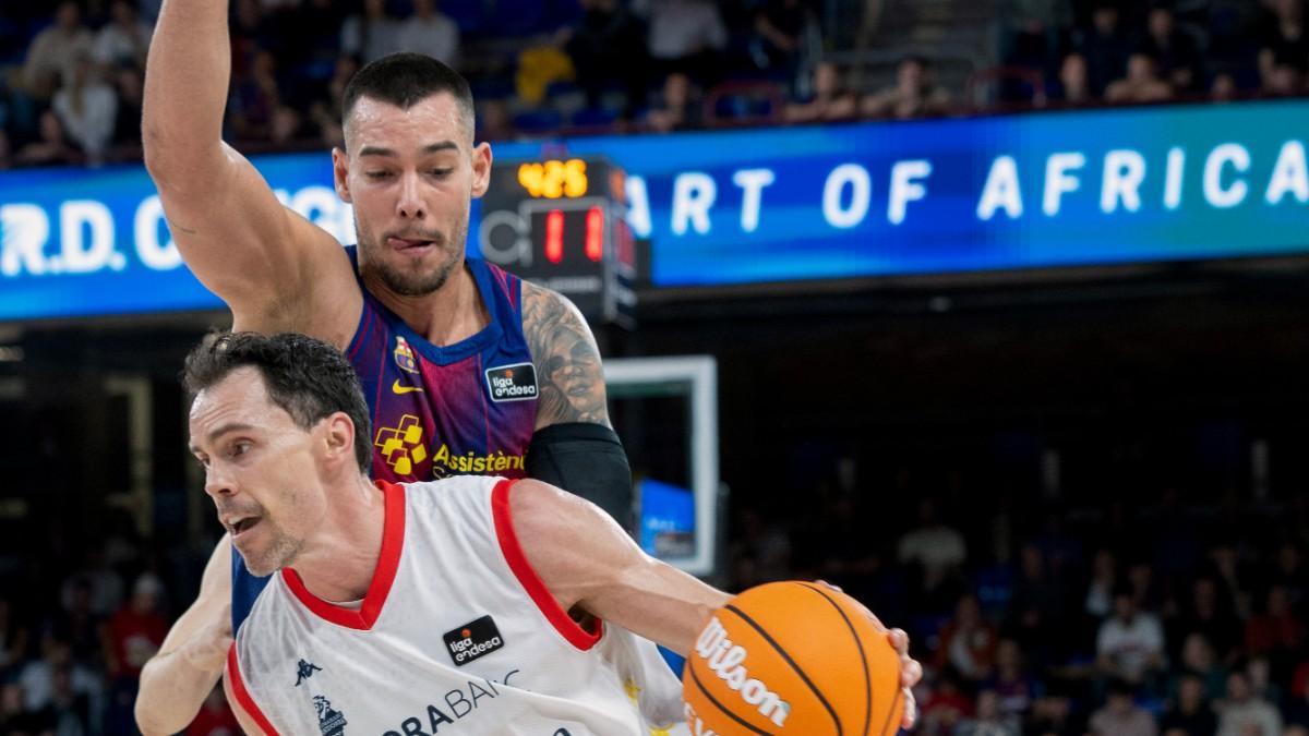 Willy Hernangómez, durante el duelo ante el MoraBanc Andorra