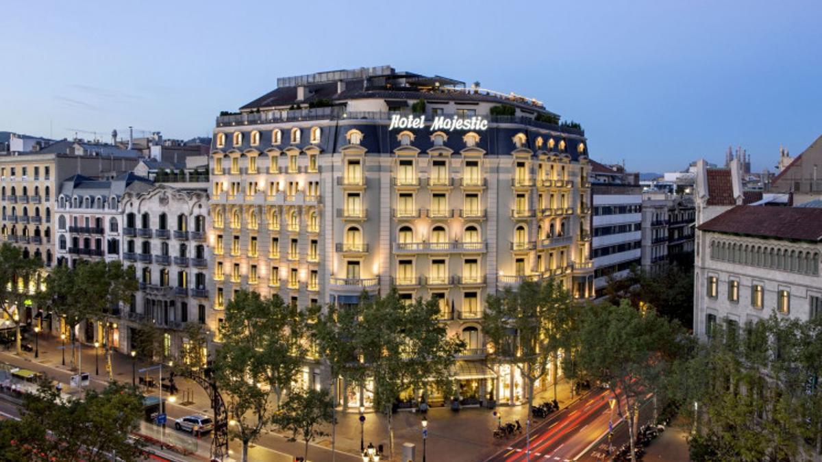 Imagen del Majestic Hotel&amp;Spa Barcelona, que ha obtenido por primera vez la certificación Biosphere.