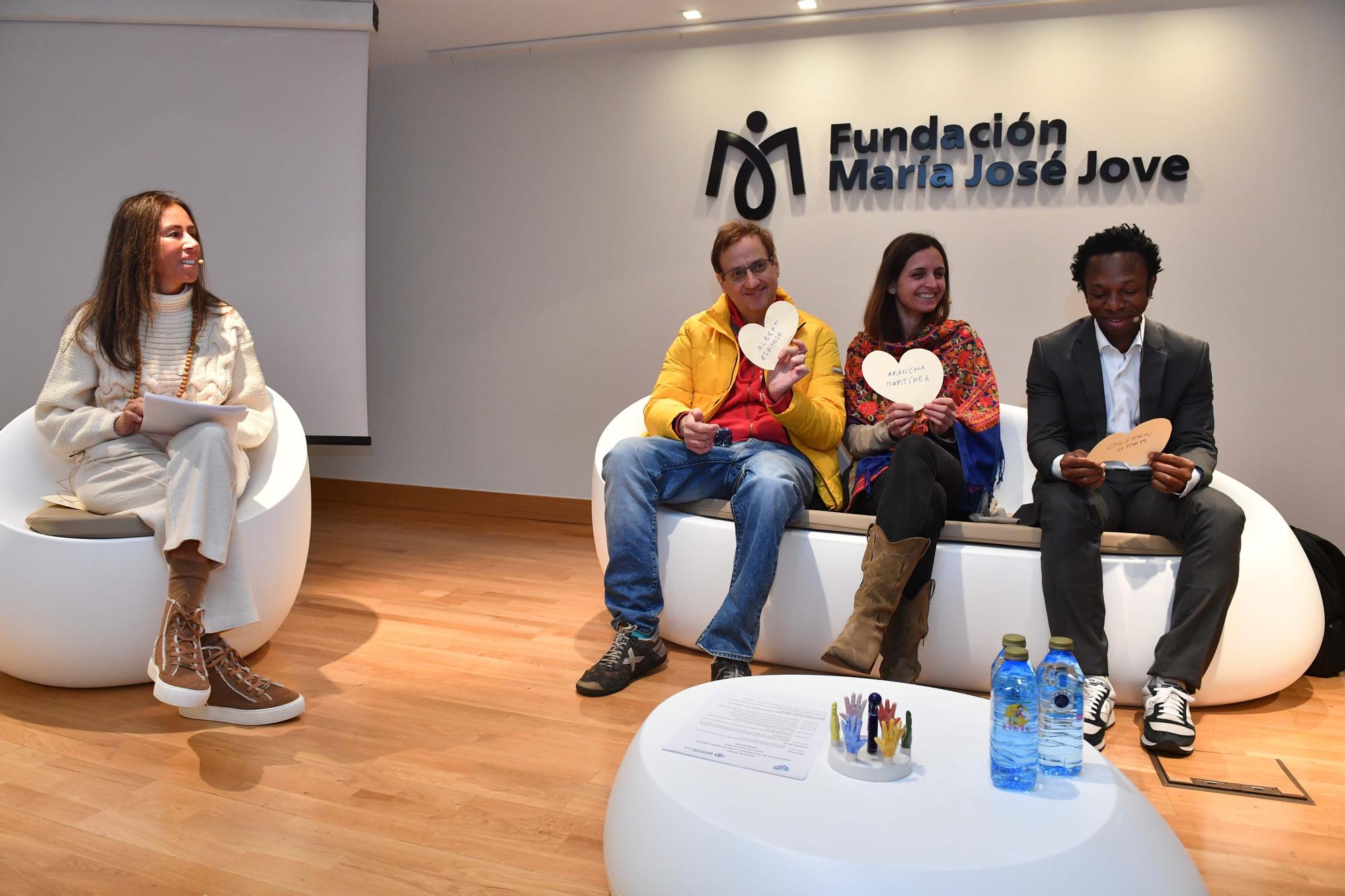 Albert Espinosa, Arantxa Martínez y Ousman Umar, en A Coruña con el Congreso ‘Lo Que de Verdad Importa’