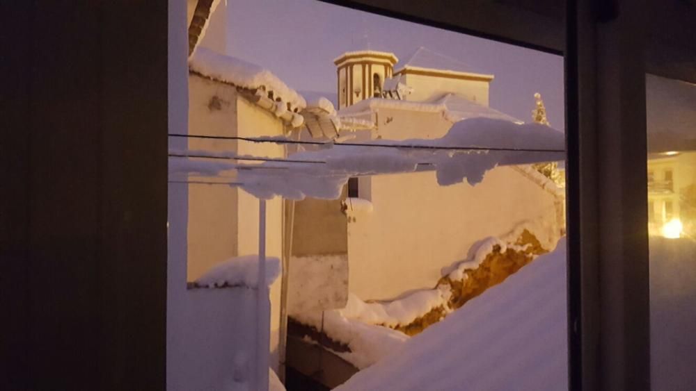 Fotos de la nevada en Ronda