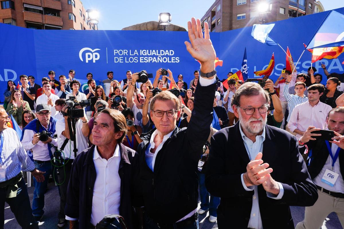 Manifestación del PP contra la amnistía en Madrid