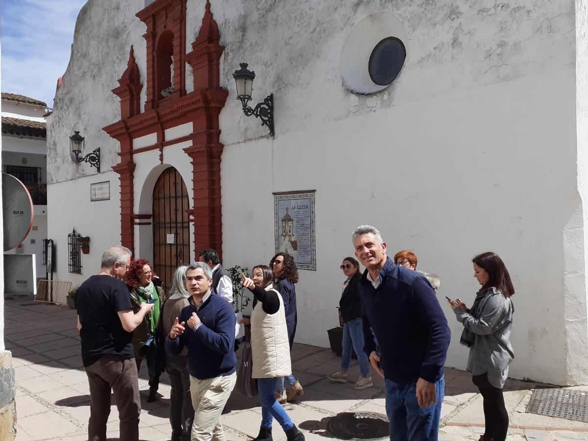 La iglesia de Berrabá forma parte del itinerario elaborado por los vecinos.