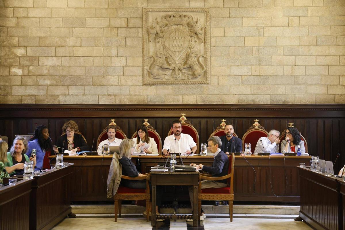 El ple municipal d'aquest dilluns.
