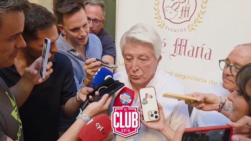 Enrique Cerezo: "Laporta ya sabe dónde va a jugar Julián el año que viene"