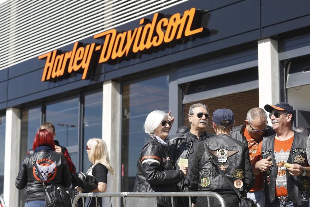 La Harley Davidson s'instal·la a Fornells