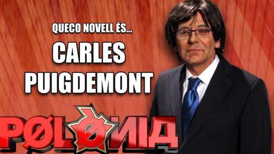 Queco Novell serà Carles Puigdemont a Polònia