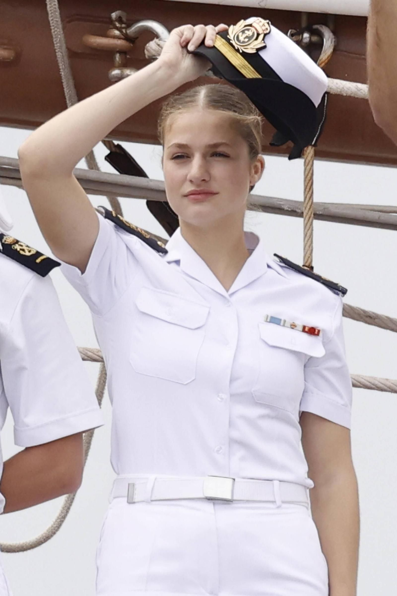 En IMÁGENES: Así fue la despedida de Leonor y "Elcano" del Musel