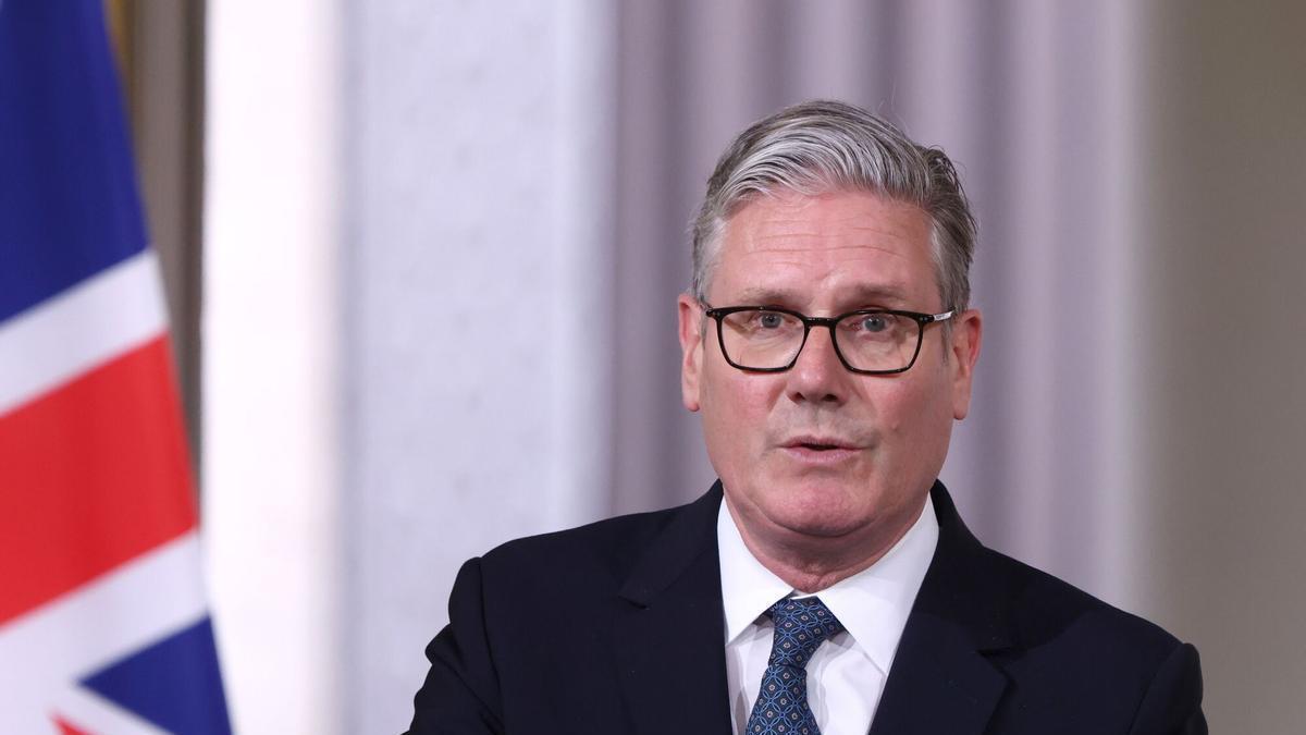 El primer ministro británico, Keir Starmer.